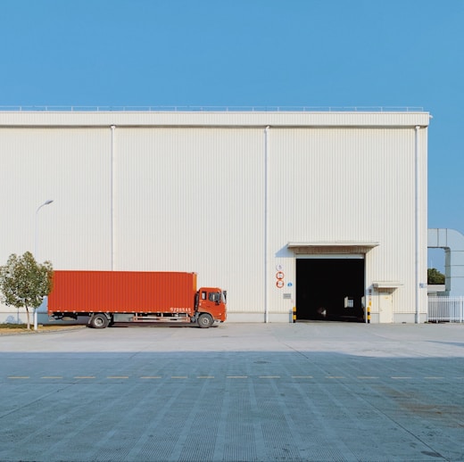 Modern logistics distribution facility