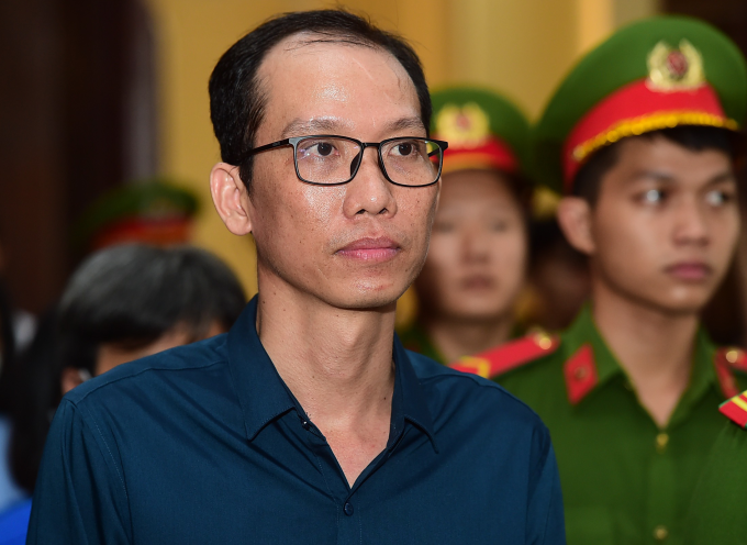 Bị cáo Nguyễn Văn Lợi tại tòa hôm nay. Ảnh: Thanh Tùng